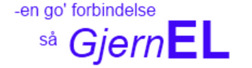 Gjern EL logo
